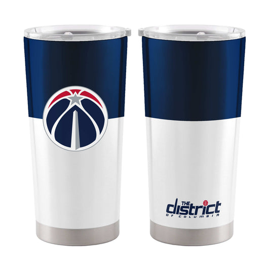 Washington Wizards 20oz Colorblock Stainless Steel Tumbler - Logo Brands - Flyclothing LLC