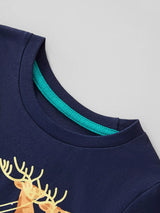 Children's Santa Graphic Long Sleeve T-Shirt - Trendsi - Flyclothing LLC