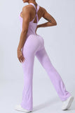Crisscross Wide Strap Sleeveless Jumpsuit - Trendsi - Flyclothing LLC