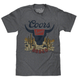Coors Banquet Rodeo Desert T-Shirt - Graphite Heather