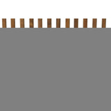 44" Oak Wood Windsor Spindle Back Bench - HomeRoots - Flyclothing LLC