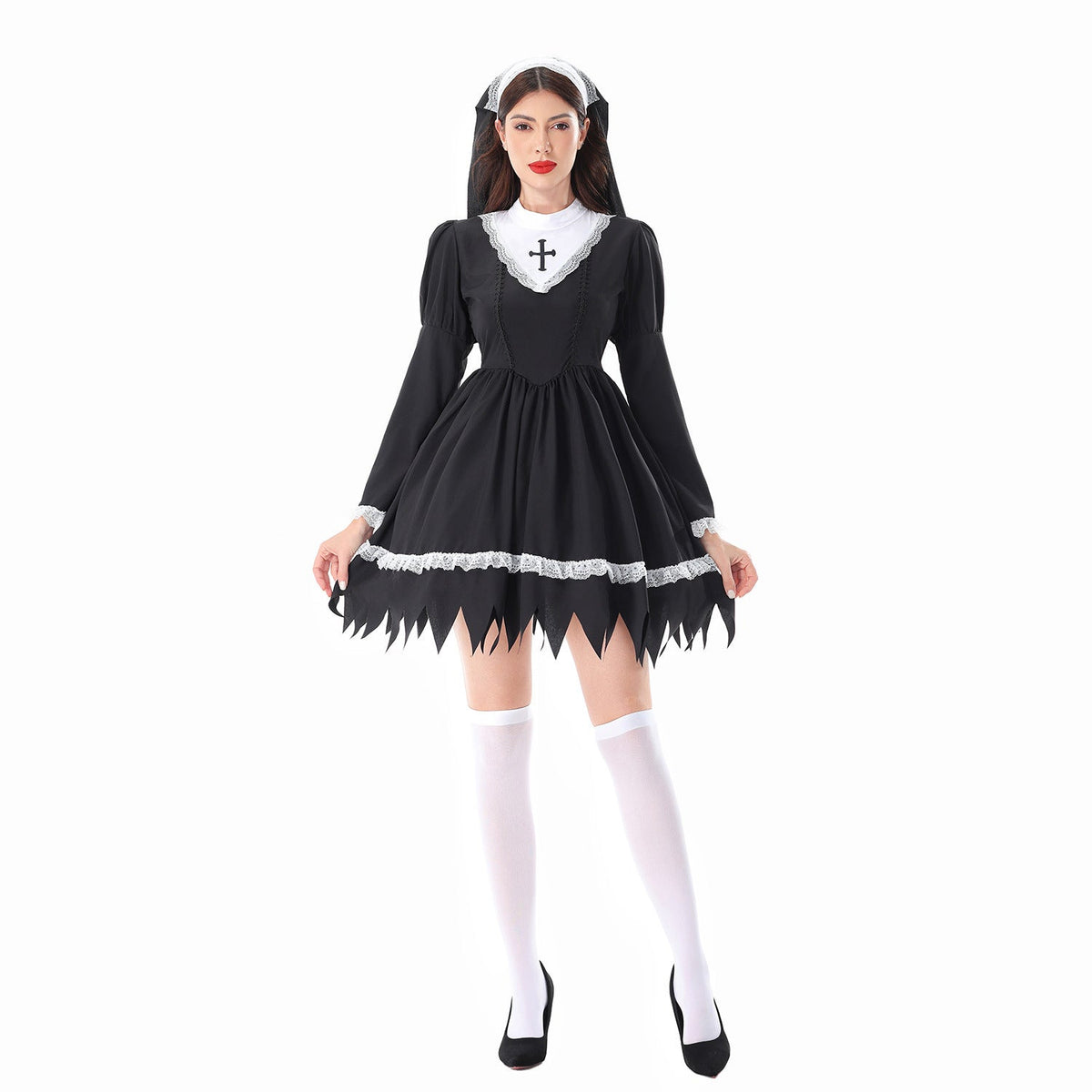Halloween Vampire Dark Gothic Ghost Dress For Women