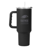 Hartwich College 40oz Black Tonal Powder Coat Tumbler