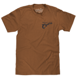 Coors Original Rodeo Cowboy Front/Back T-Shirt - Brown Sugar