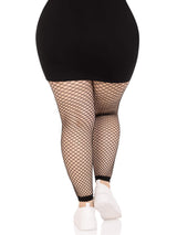 Delilah Fishnet Footless Tights