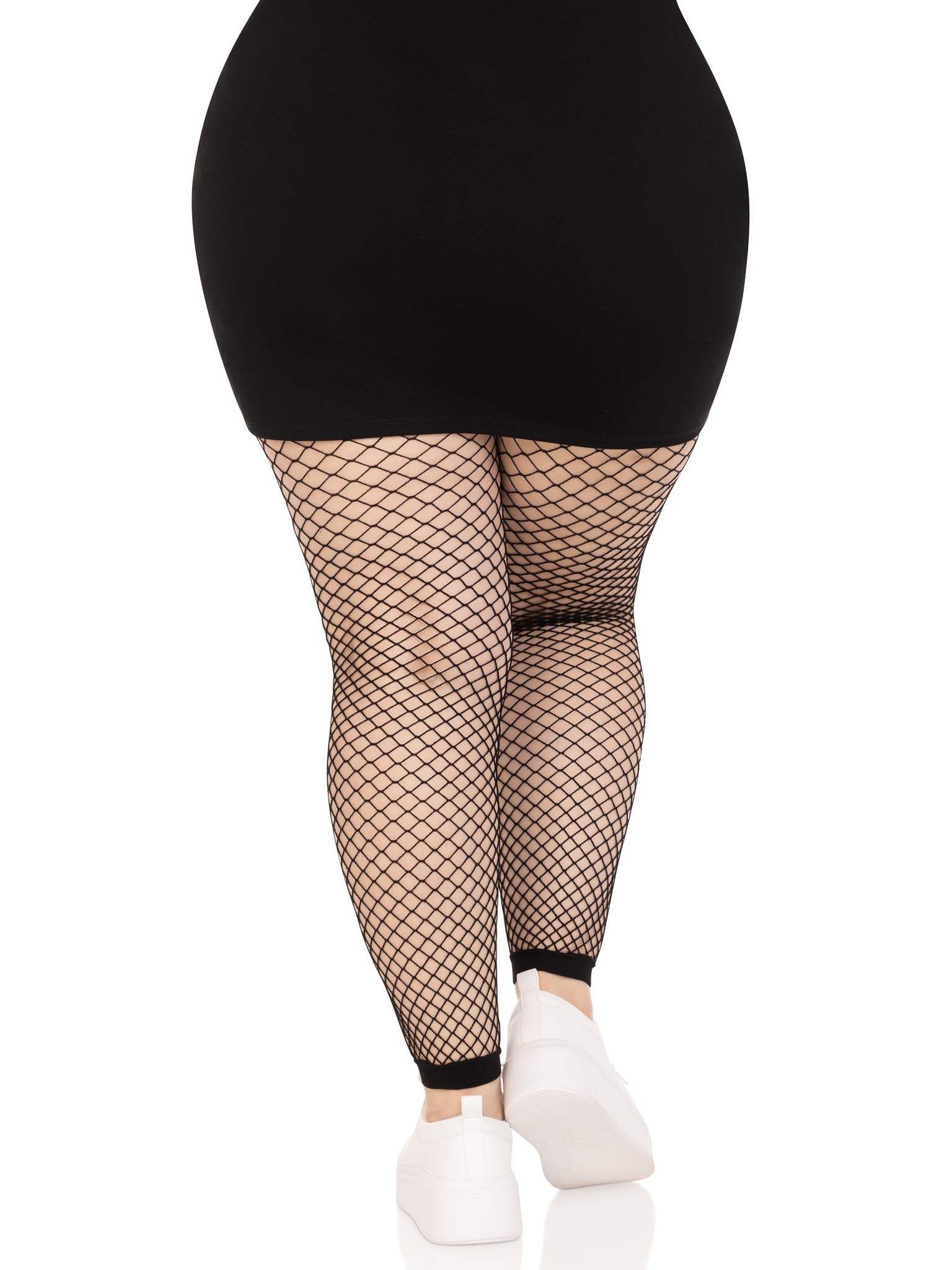 Delilah Fishnet Footless Tights