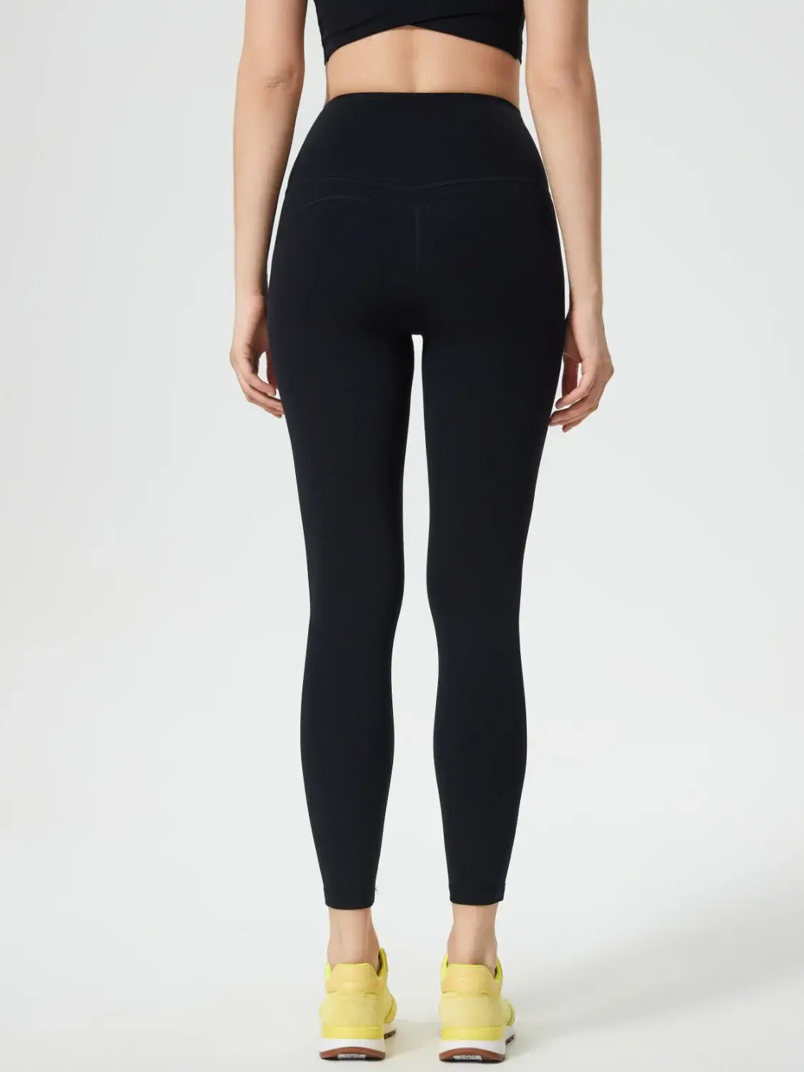 Millennia Wide Waistband Active Leggings - Trendsi - Flyclothing LLC