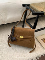 Buckle Shoulder Bag - Trendsi - Flyclothing LLC