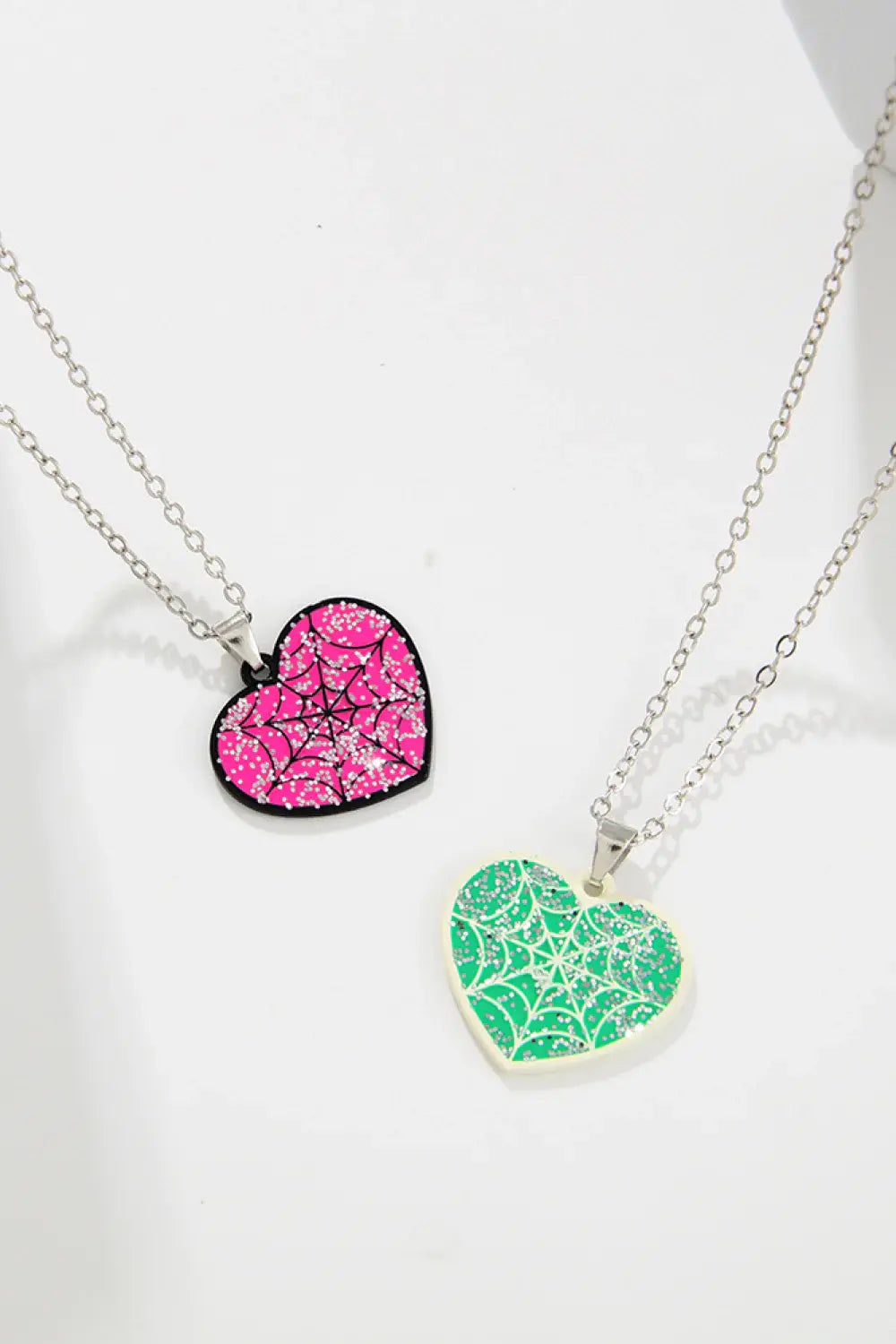 Two-Piece Halloween Theme Necklace Set - Trendsi - Flyclothing LLC