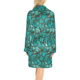 Baha Ranch All Turquoise Women's Bath Robe - Baha Ranch Western Wear - Flyclothing LLC