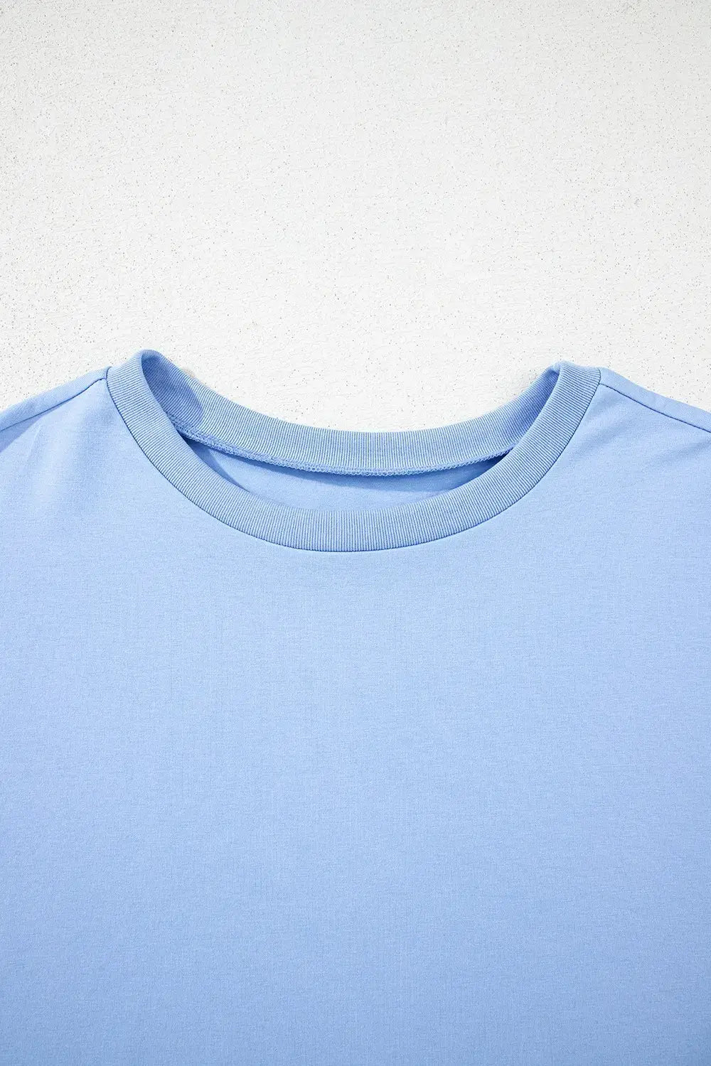 Loose Half Sleeve Hi Low Hem T Shirt - Trendsi - Flyclothing LLC