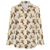 Baha Ranch Vintage Cowgirl Western Button Up Blouse