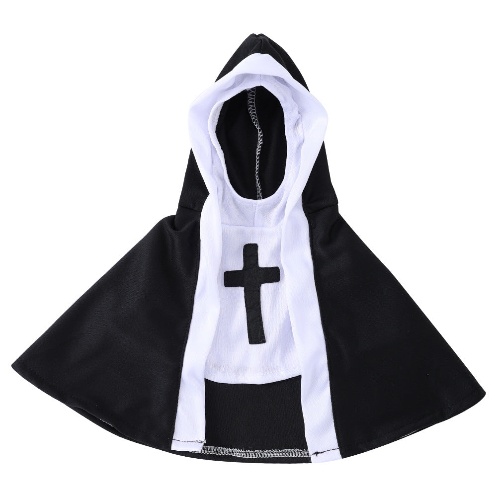 Cat Halloween Decoration Nun Cloak Dog - My Store - Flyclothing LLC