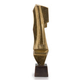 21" Gold And Bronze Aluminum Hand Painted Statue - HomeRoots - Flyclothing LLC