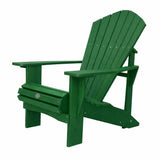 24" Green Heavy Duty Plastic Outdoor Adirondack Chair - HomeRoots - Flyclothing LLC