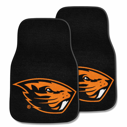 Oregon State Beavers Front Carpet Car Mat Set - 2 Pieces - Oregon State