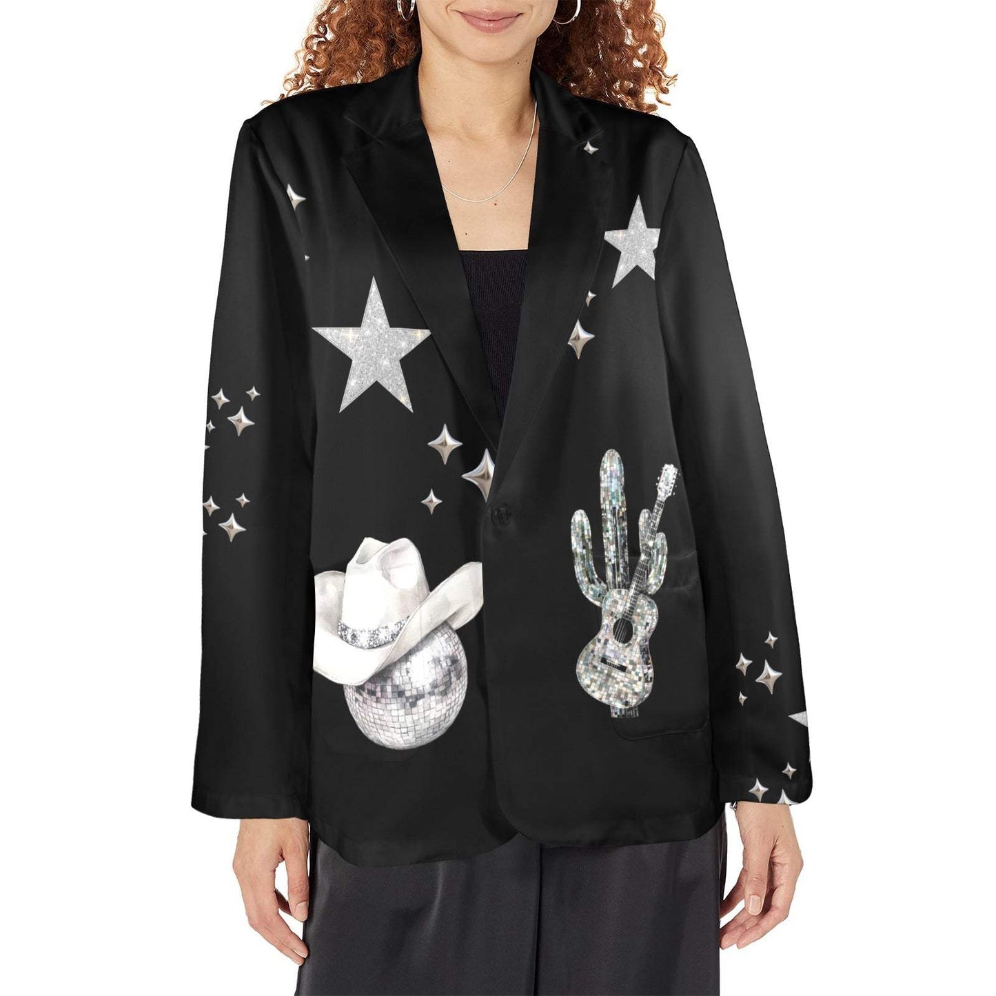 Baha Ranch Rhinestone Cowgirl Yeehaw Blazer