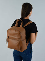 Mini Journey Leather Backpack - Classy Leather Bags - Flyclothing LLC