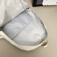 Drawstring Nylon Backpack Bag - Trendsi