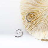 Stainless Steel Spiral Earrings - Trendsi