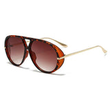 Aviator Fashion Sunglasses with Yellow Tinted Lenses - Trendsi - Flyclothing LLC