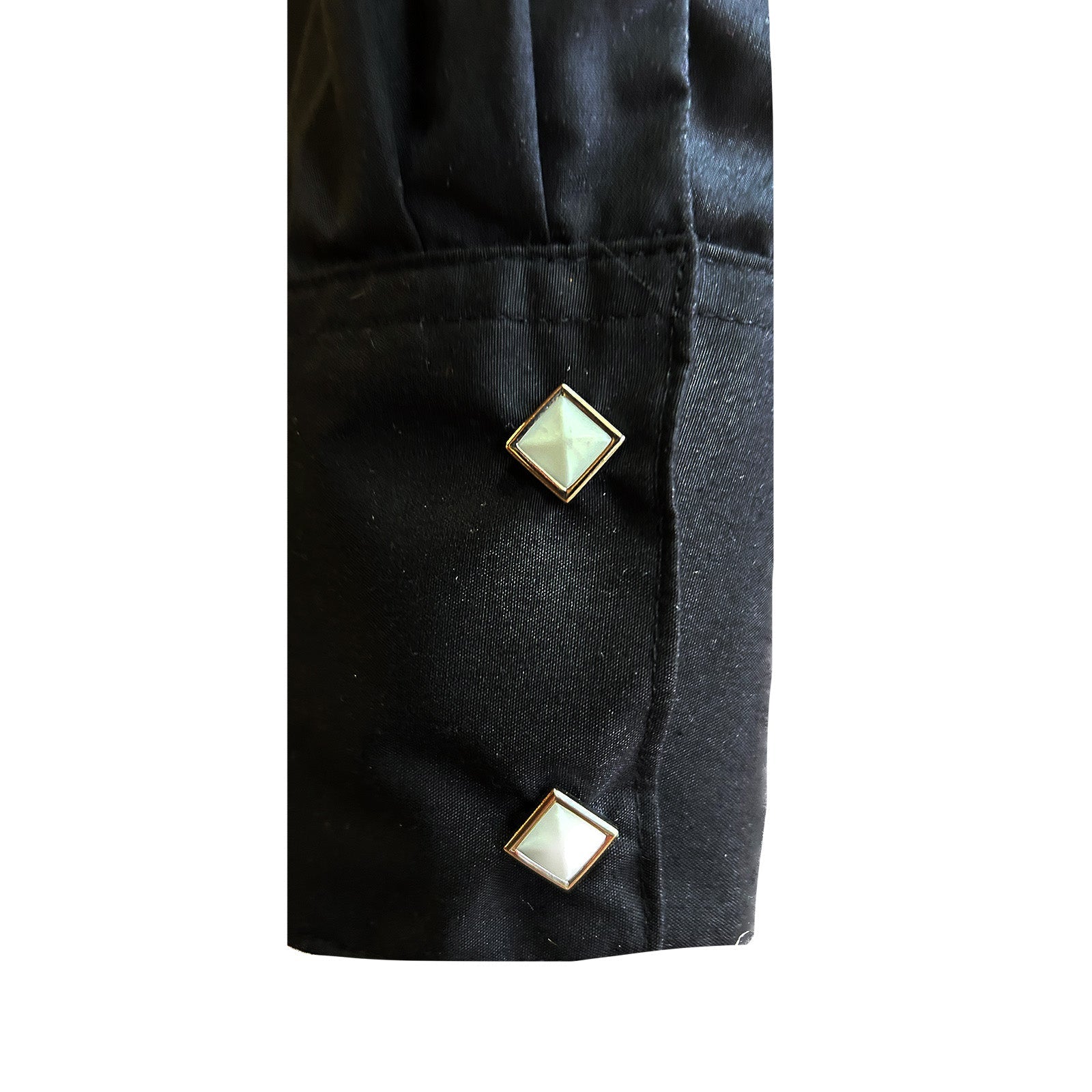 Rockmount Ranch Wear Women's Solid Black Cotton Blend Western Shirt - Rockmount Clothing - Flyclothing LLC