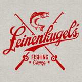 Leinenkugel's Fishing Camp Beer Logo T-Shirt - Ash Gray