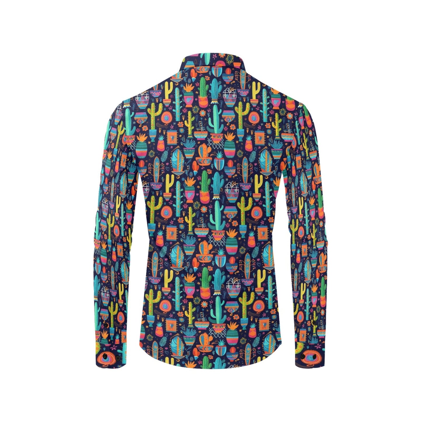 Baha Ranch Crazy Cactus Lady Unisex Western Button Up Shirt
