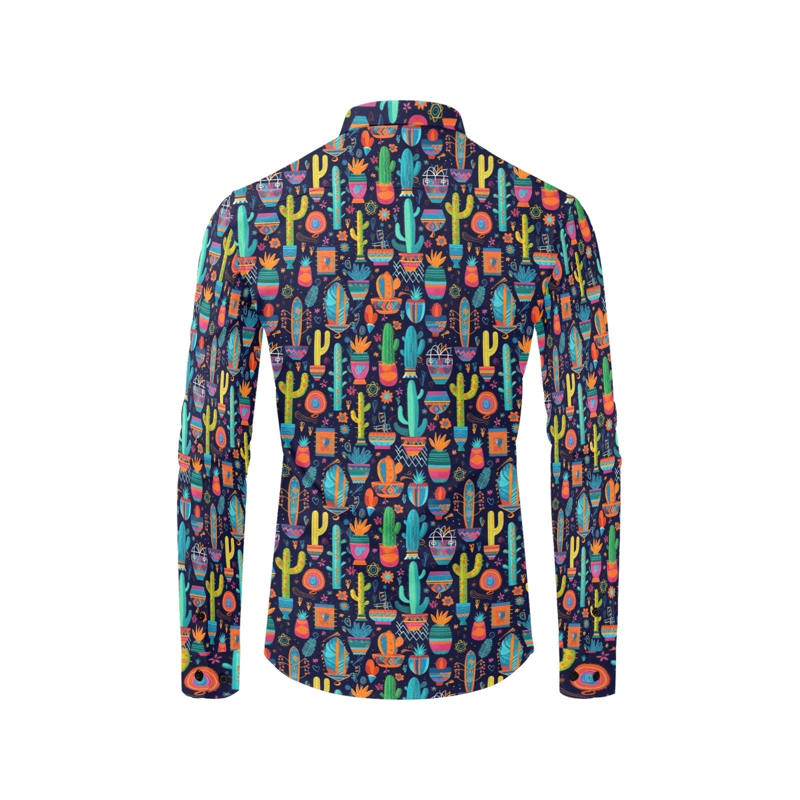 Baha Ranch Crazy Cactus Lady Unisex Western Button Up Shirt