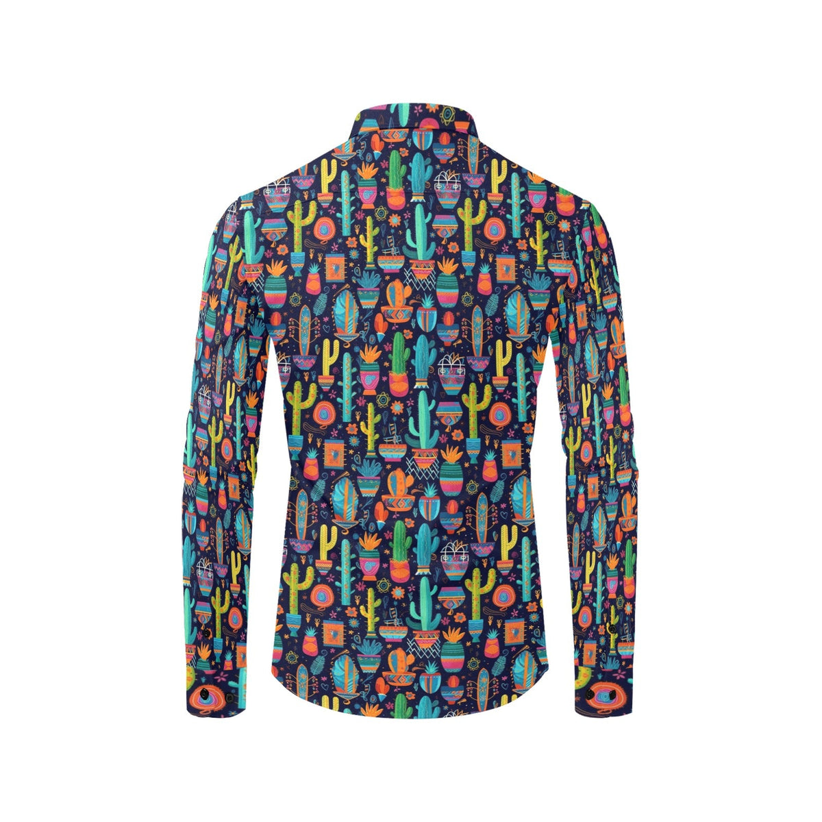 Baha Ranch Crazy Cactus Lady Unisex Western Button Up Shirt