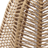 21" Natural Rope Rattan Table Lamp With Drum Shade - HomeRoots - Flyclothing LLC