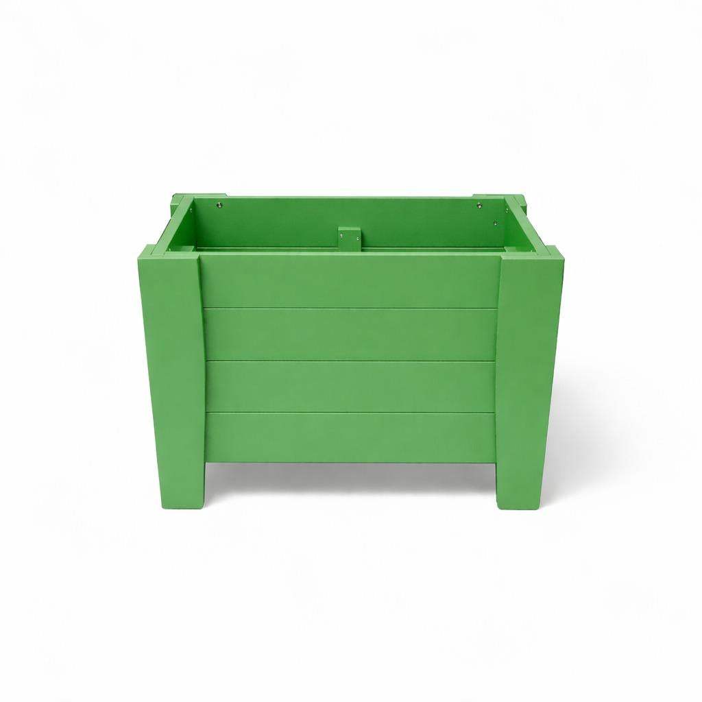 20" X 18" Green Heavy Duty Plastic Square Planter Box - HomeRoots - Flyclothing LLC
