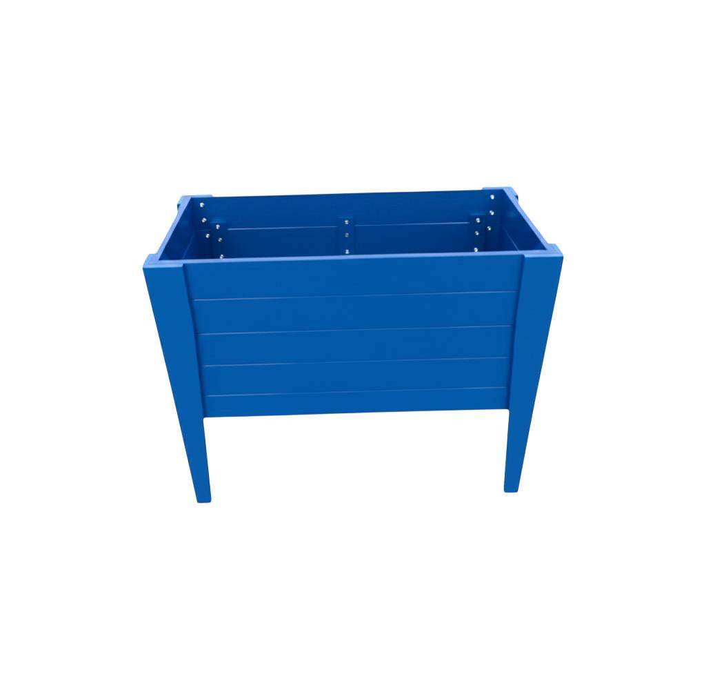 30" X 36" Blue Heavy Duty Plastic Rectangular Raised Garden Bed - HomeRoots - Flyclothing LLC