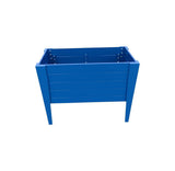 30" X 36" Blue Heavy Duty Plastic Rectangular Raised Garden Bed - HomeRoots - Flyclothing LLC