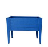 30" X 48" Blue Heavy Duty Plastic Rectangular Raised Garden Bed - HomeRoots - Flyclothing LLC