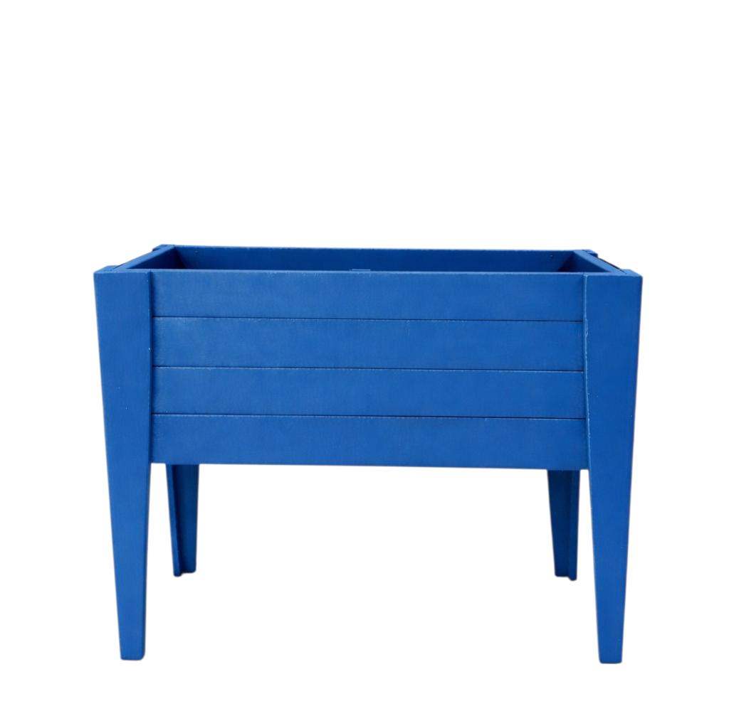 30" X 48" Blue Heavy Duty Plastic Rectangular Raised Garden Bed - HomeRoots - Flyclothing LLC