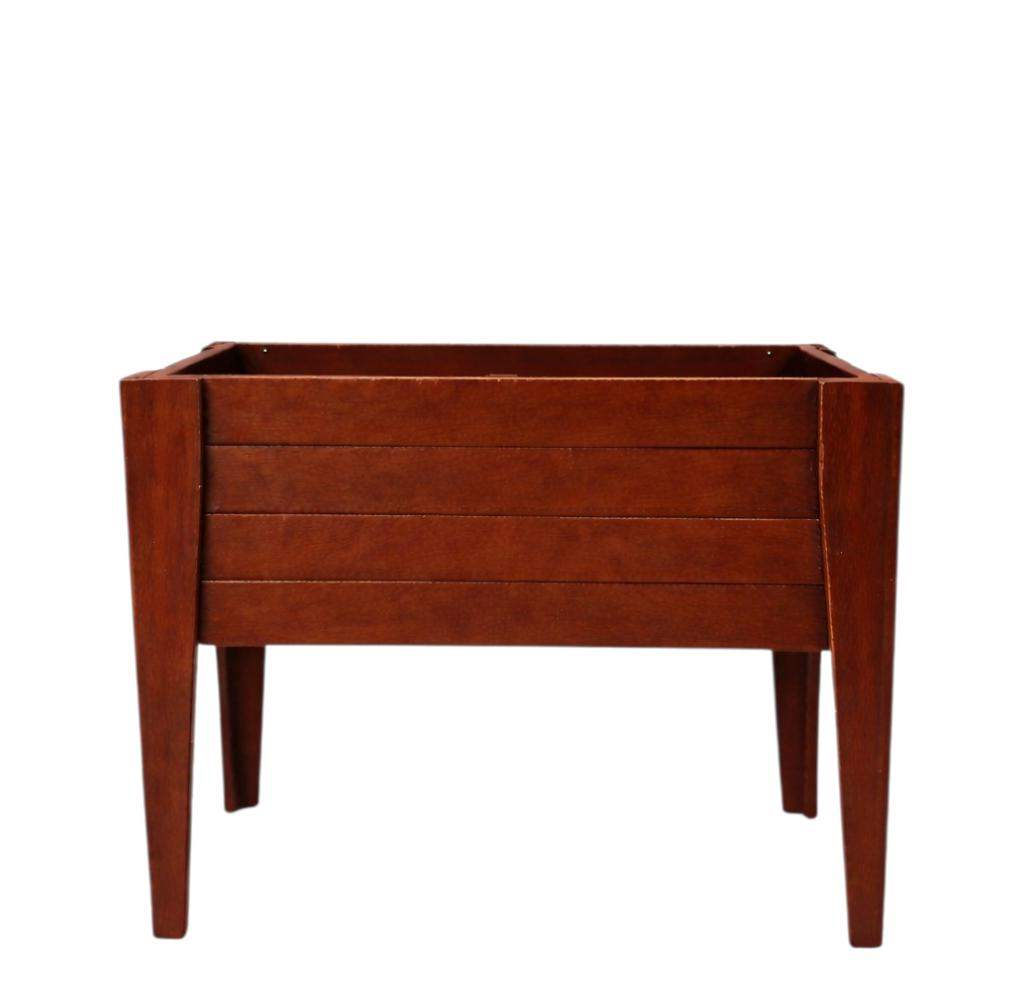 30" X 48" Mahogany Heavy Duty Plastic Rectangular Raised Garden Bed - HomeRoots - Flyclothing LLC