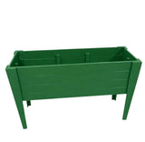 30" X 60" Green Heavy Duty Plastic Rectangular Raised Garden Bed - HomeRoots - Flyclothing LLC
