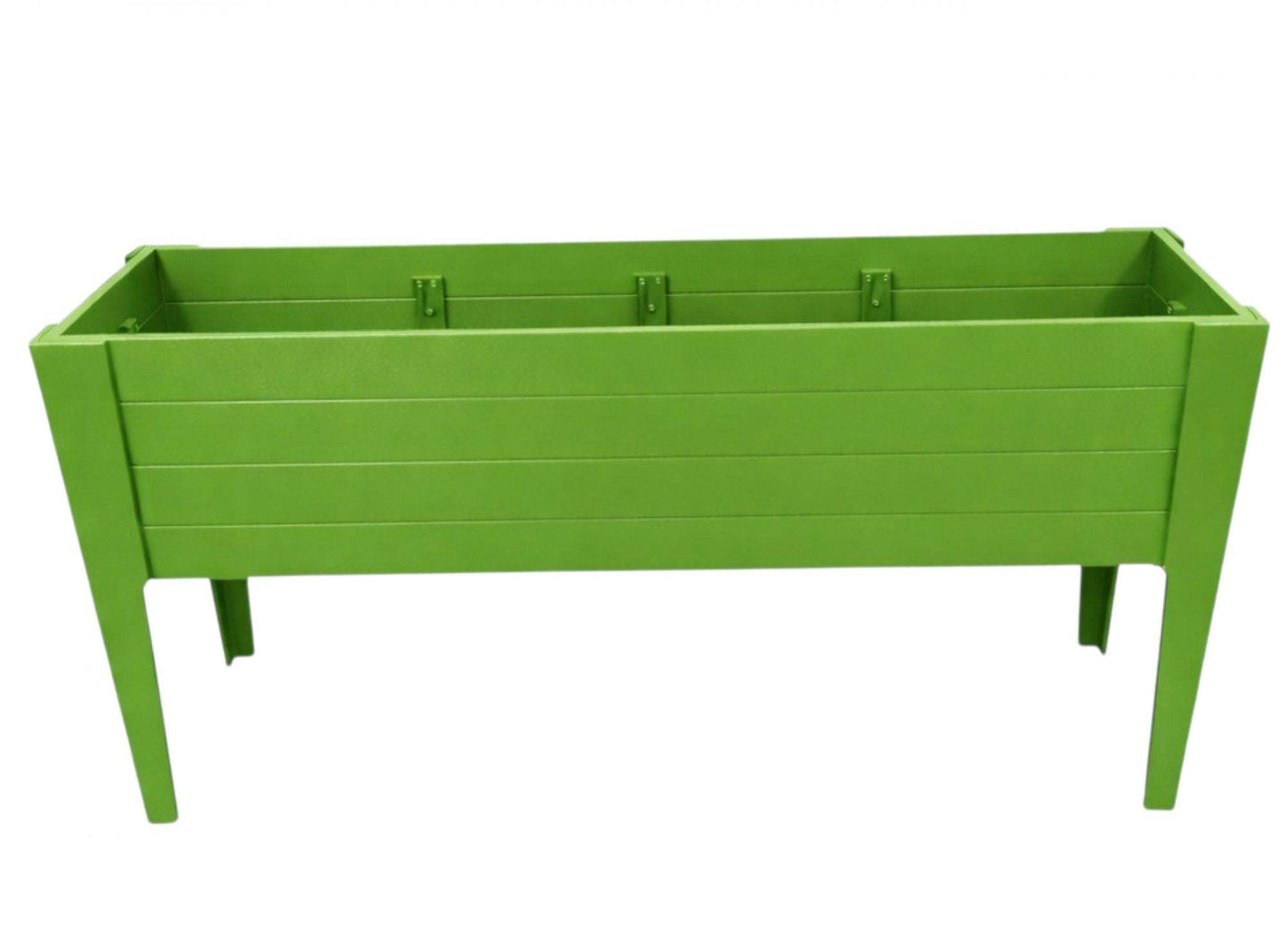 30" X 72" Green Heavy Duty Plastic Rectangular Raised Garden Bed - HomeRoots - Flyclothing LLC