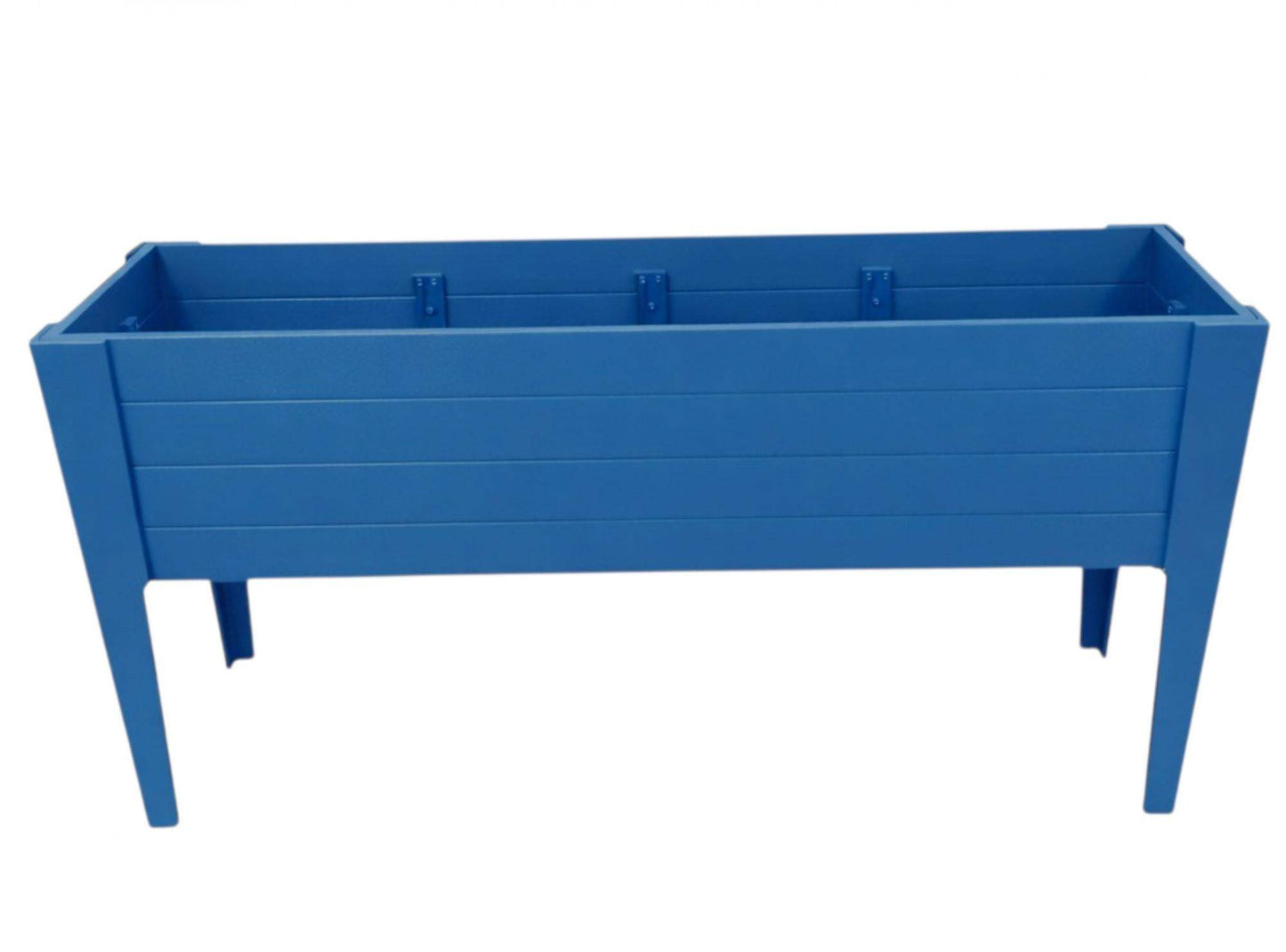 30" X 72" Blue Heavy Duty Plastic Rectangular Raised Garden Bed - HomeRoots - Flyclothing LLC