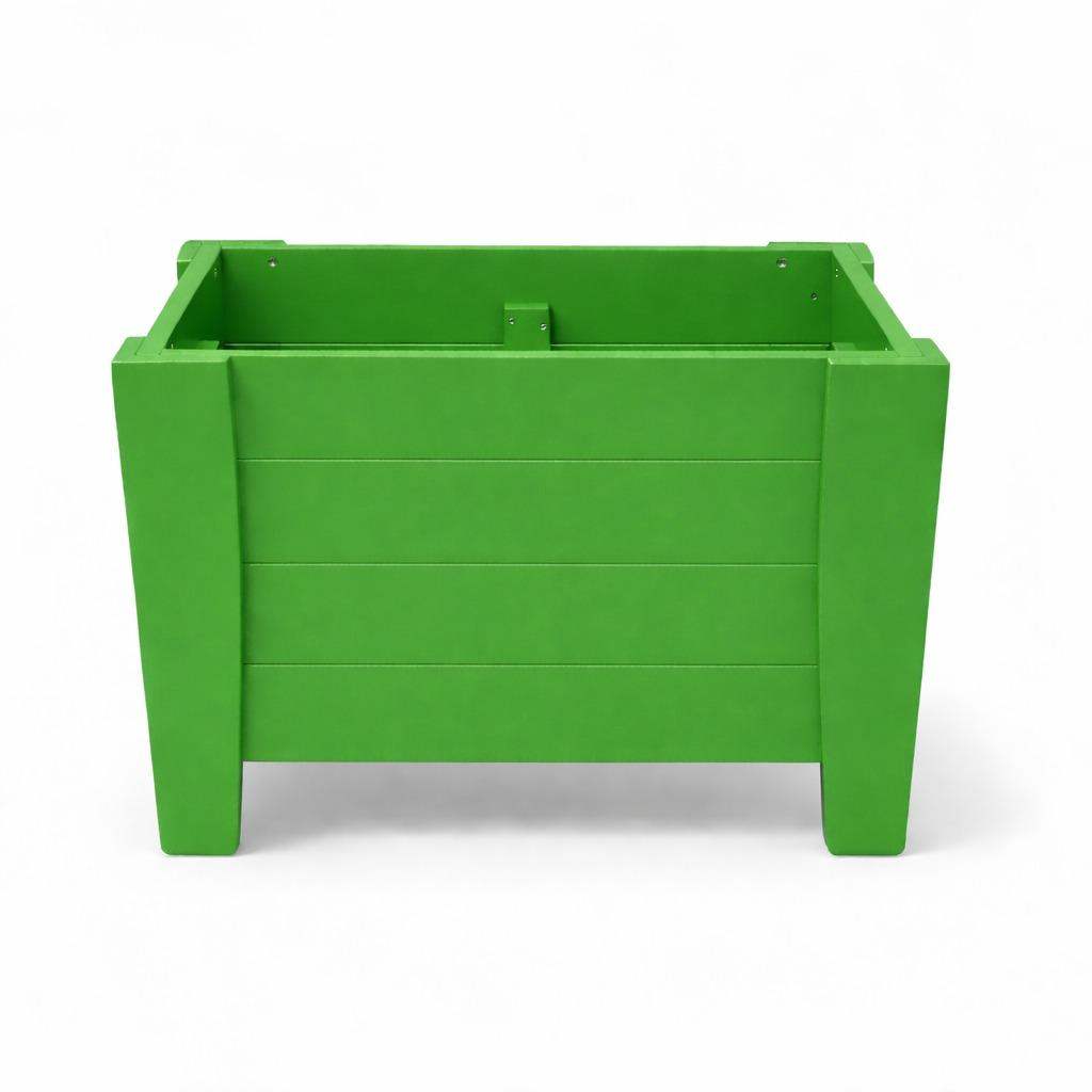 20" X 24" Green Heavy Duty Plastic Square Planter Box - HomeRoots - Flyclothing LLC