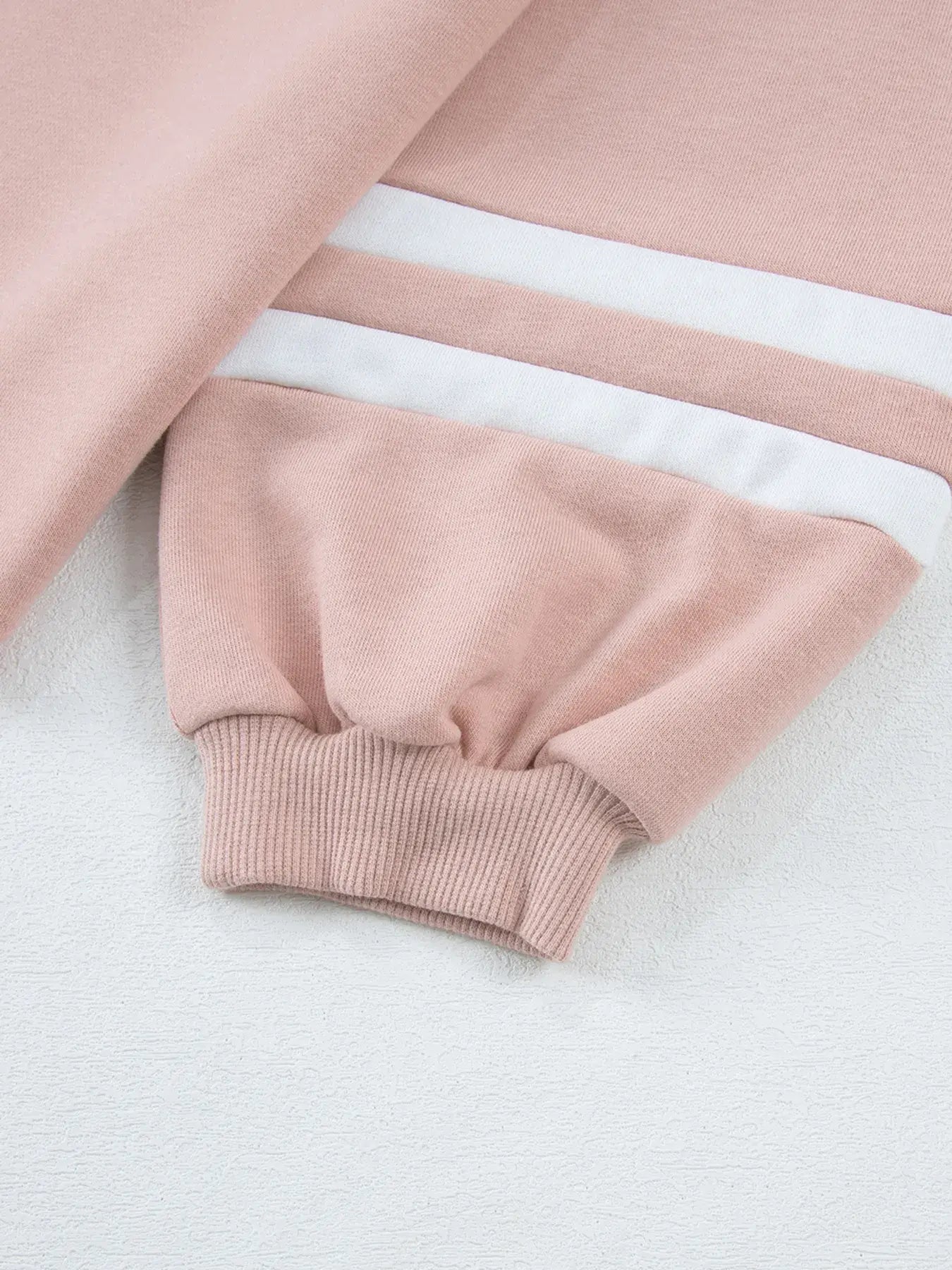 Contrast Trim Round Neck Top and Pants Set - Trendsi - Flyclothing LLC