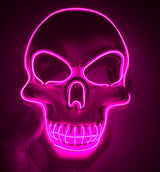 Halloween Skeleton Mask LED Glow Scary Mask - My Store - Flyclothing LLC