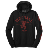 Fireball Whisky Dragon Hooded Sweatshirt - Black