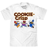 Cookie Crisp Cereal Mascot T-Shirt - White