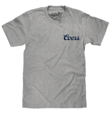 Coors Banquet Since 1873 Front and Back Print T-Shirt - Athletic Heather Gray