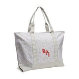 Rensselaer Poly Tech Leopard Pattern Tote - Logo Brands - Flyclothing LLC