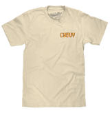 Chevy Chevelle Chevrolet Left Chest Front and Back Print Classic Car T-Shirt - Cream