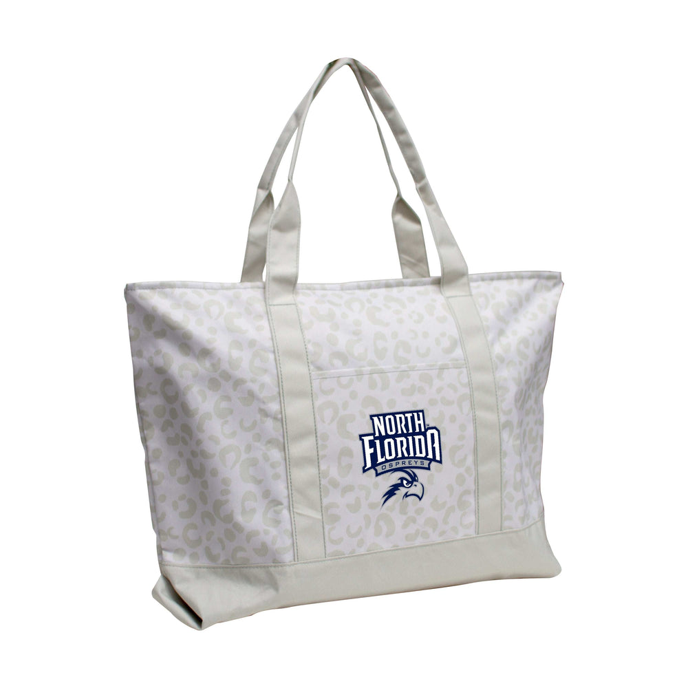 North Florida Leopard Pattern Tote - Logo Brands - Flyclothing LLC