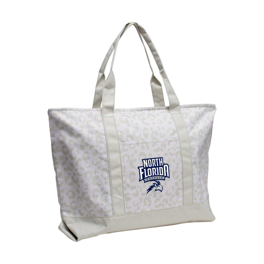 North Florida Leopard Pattern Tote - Logo Brands - Flyclothing LLC